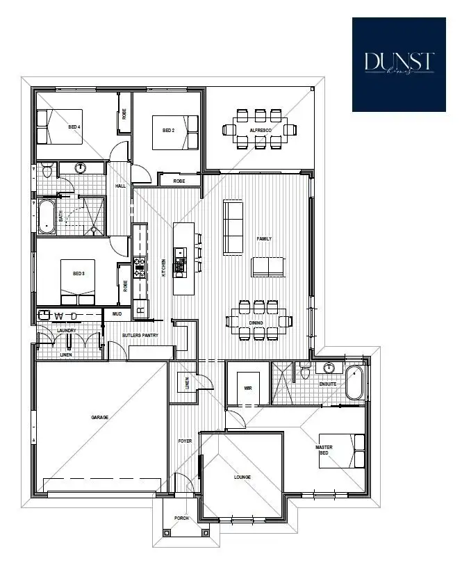 Floorplan of Homely house listing, 18 Charolais Drive, Tamworth NSW 2340