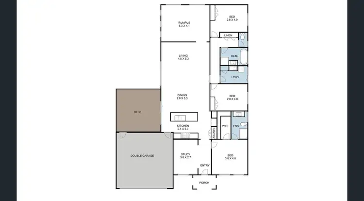 Floorplan of Homely house listing, 10 DALMAHOY COURT, Shepparton VIC 3630
