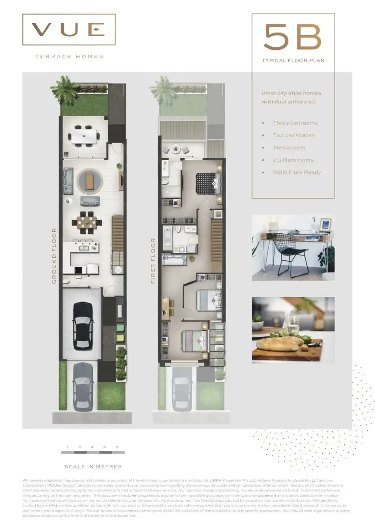 Floorplan of Homely townhouse listing, UNIT 238/2 BELLA AVENUE, Robina QLD 4226