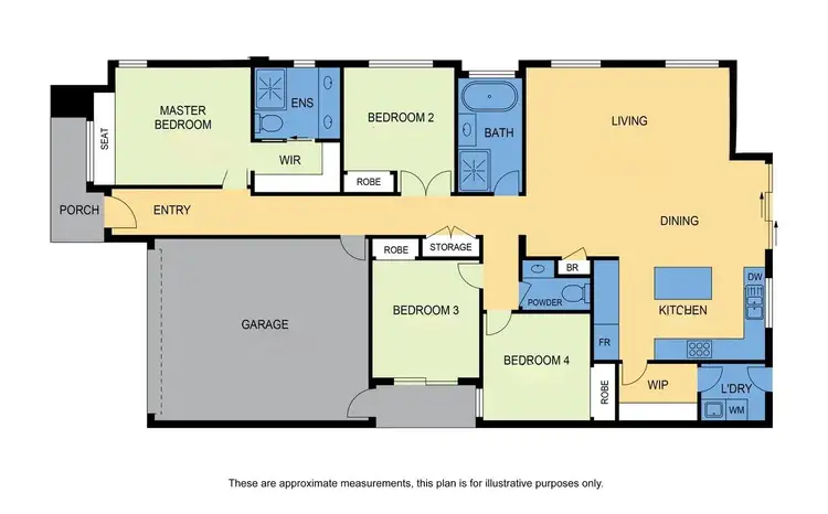 Floorplan of Homely house listing, 84 Rosso Drive, Tarneit VIC 3029