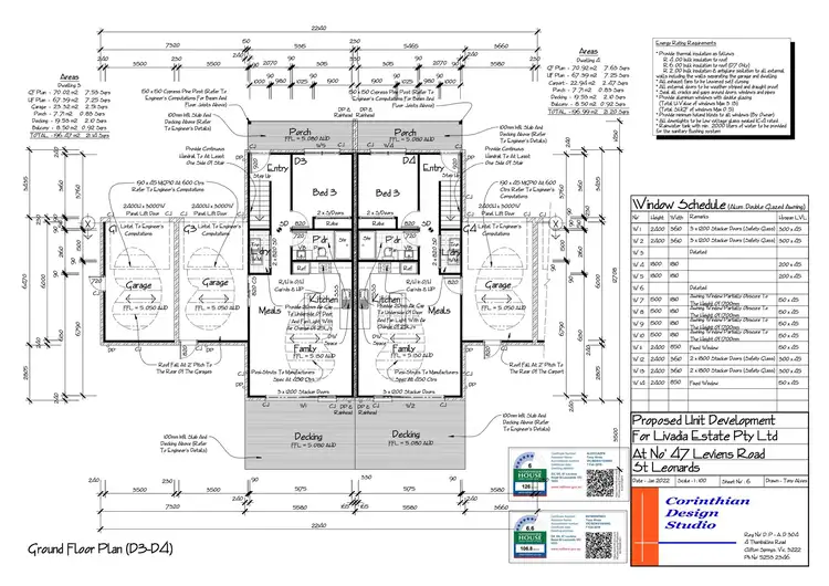 Floorplan of Homely townhouse listing, UNIT 3/47 LEVIENS ROAD, St Leonards VIC 3223