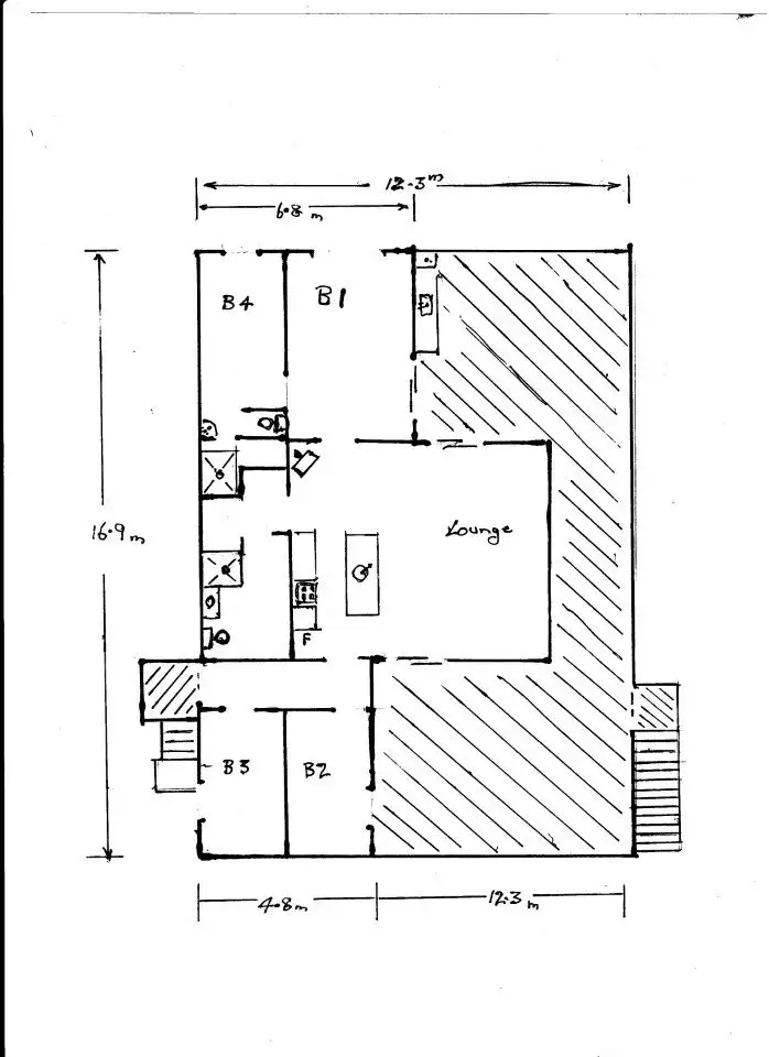 Floorplan of Homely rural property listing, 47 MULLERS, Nanango QLD 4615