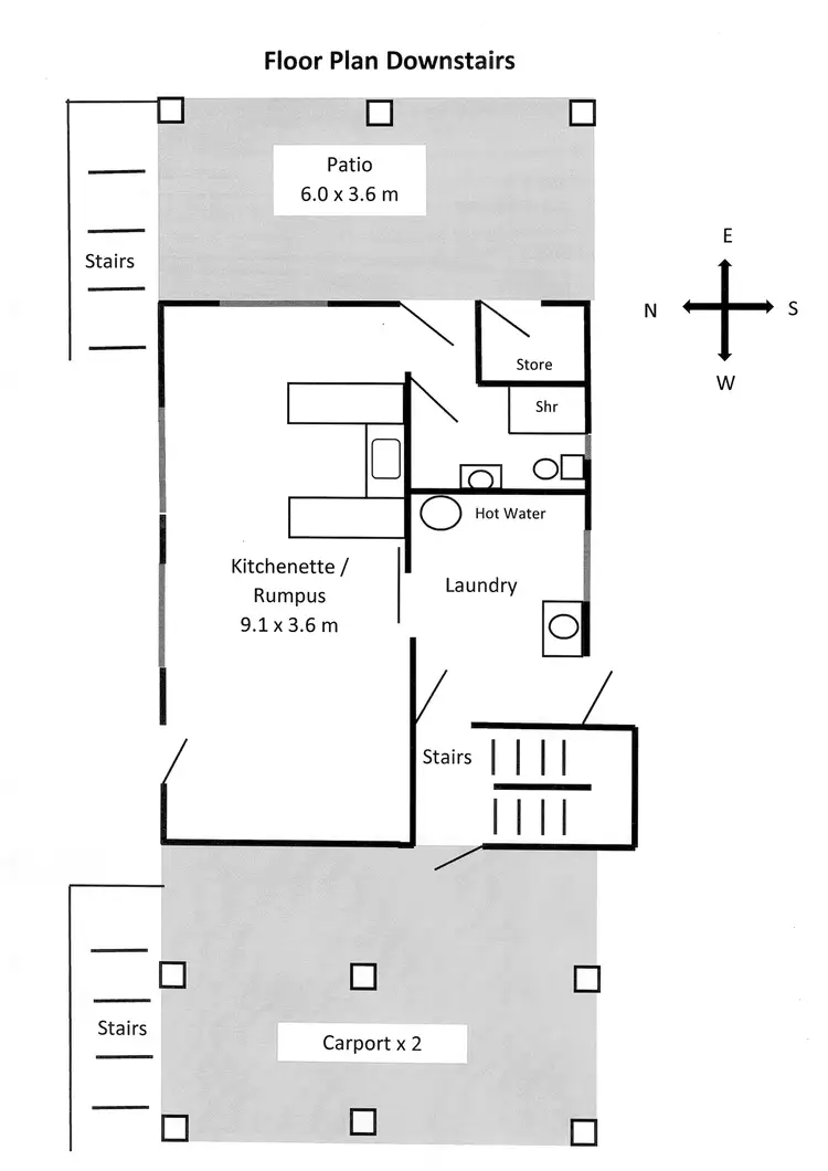 Floorplan of Homely house listing, 36 GEERA STREET, Coorparoo QLD 4151