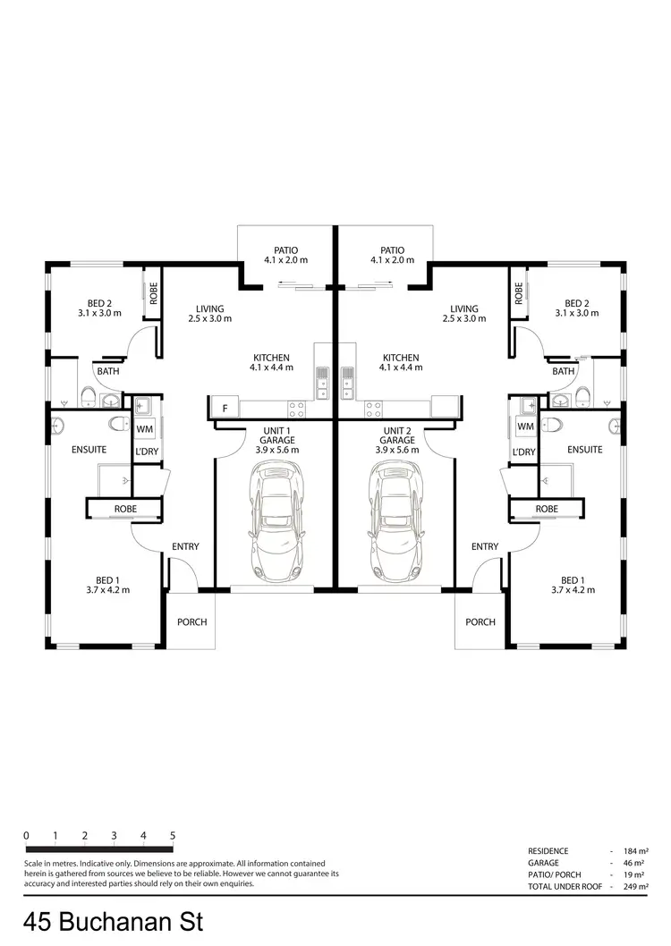 Floorplan of Homely unit listing, Address available on request