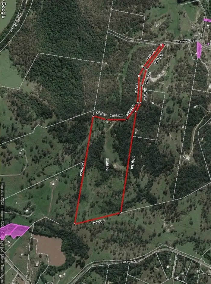 Floorplan of Homely land listing, LOT Lot 17, 127 APPALOOSA DRIVE, Conondale QLD 4552
