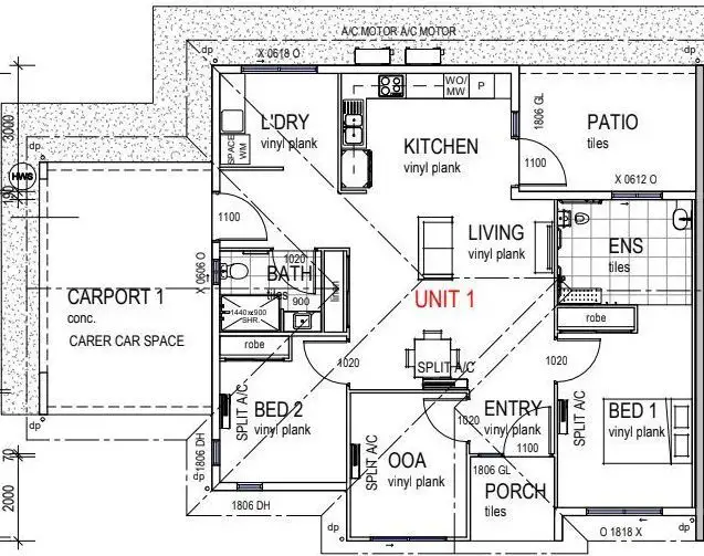 Floorplan of Homely villa listing, 31 SANTAL DRIVE, Rasmussen QLD 4815