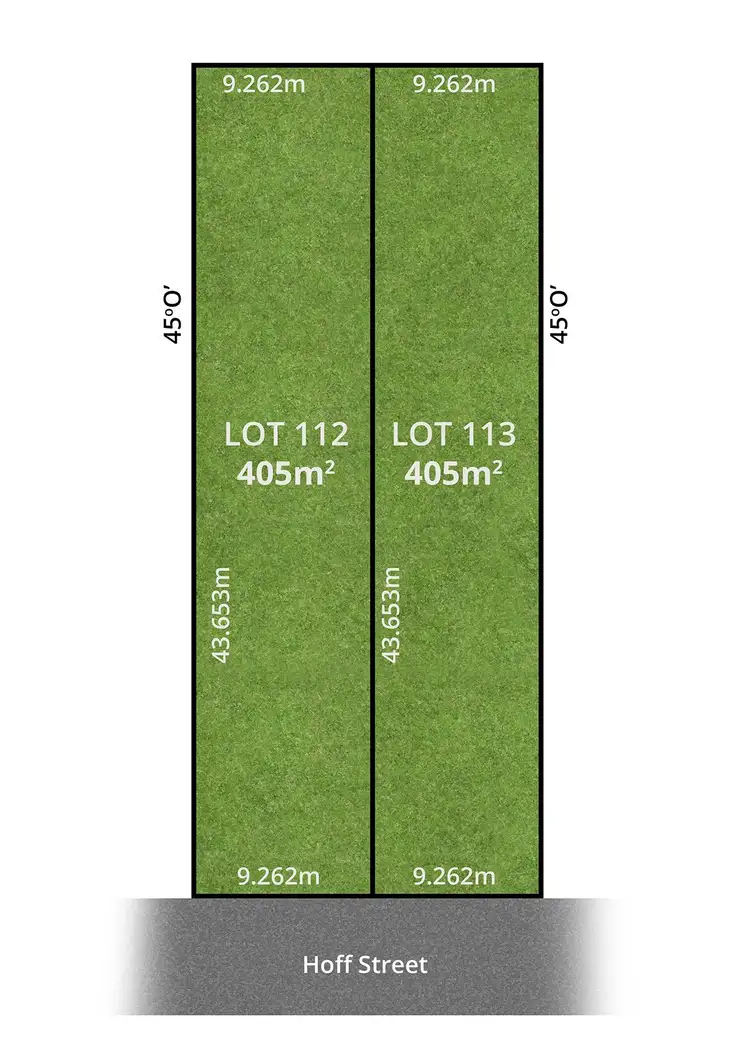 Floorplan of Homely land listing, LOT Lot 112, 21 HOFF STREET, Mount Gravatt East QLD 4122