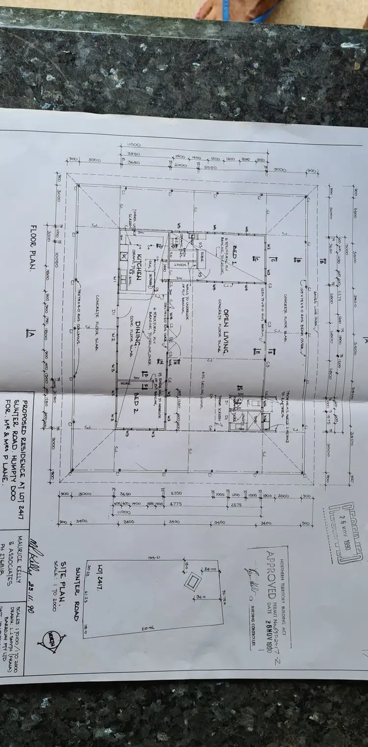 Floorplan of Homely rural property listing, 310 SUNTER ROAD, Herbert NT 836