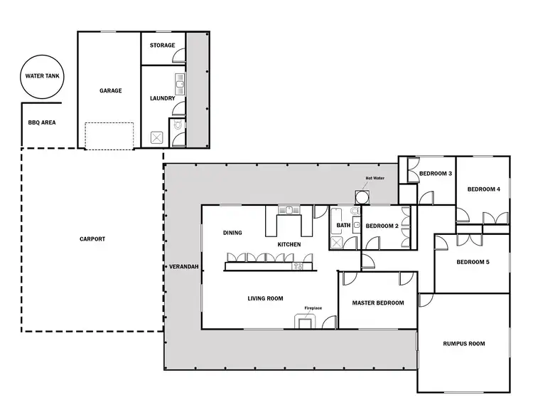 Floorplan of Homely rural property listing, Address available on request