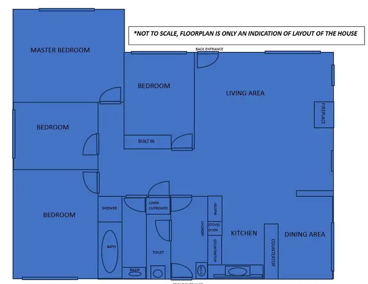 Floorplan of Homely house listing, 36 NEMESIS PLACE, South Kalgoorlie WA 6430