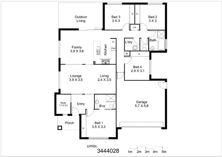 Floorplan of Homely house listing, Address available on request