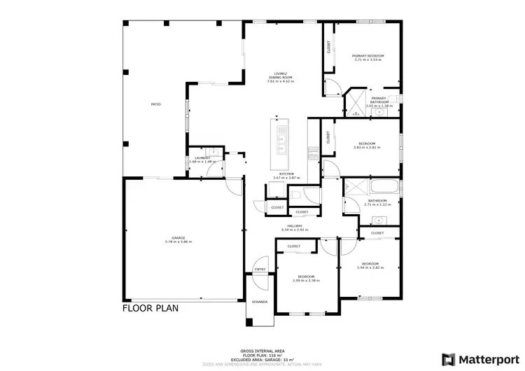 Floorplan of Homely house listing, 2 ACADEMIC COURT, Norman Gardens QLD 4701