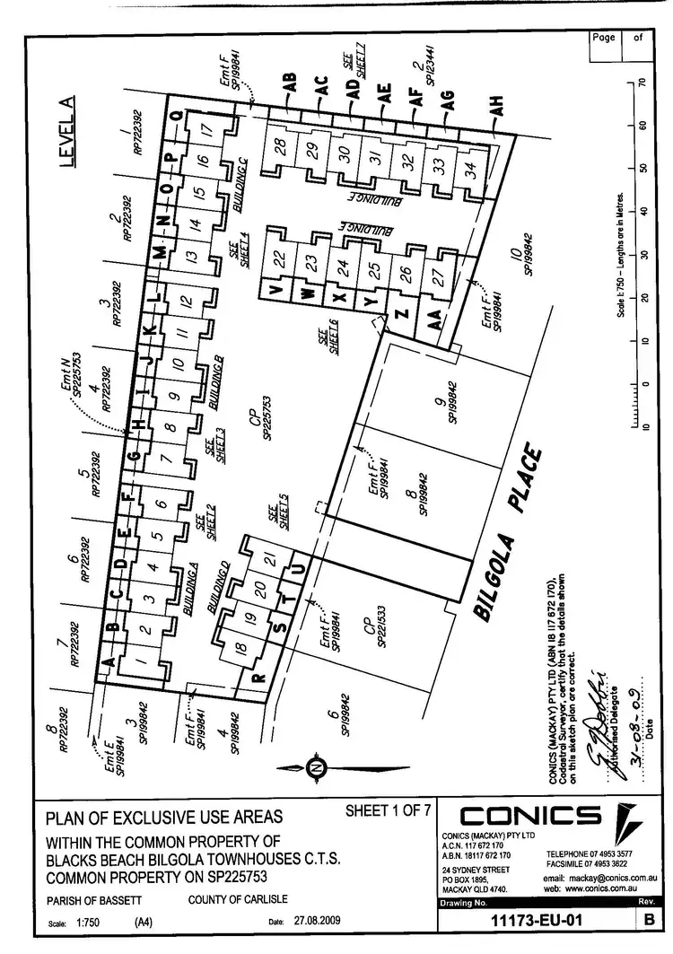 Floorplan of Homely townhouse listing, UNIT 22/7 BILGOLA PLACE, Blacks Beach QLD 4740