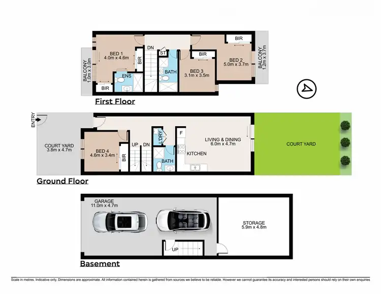 Floorplan of Homely townhouse listing, 19/68 Adderton Road, Carlingford NSW 2118