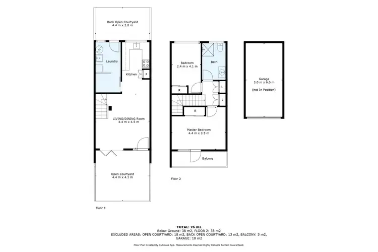 Floorplan of Homely townhouse listing, UNIT 2/28 ROSE STREET, North Ward QLD 4810