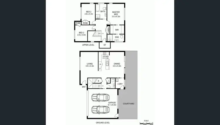 Floorplan of Homely townhouse listing, 2/18 Wells Street, East Gosford NSW 2250