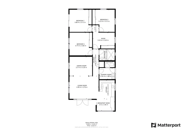 Floorplan of Homely house listing, 42 MONCRIEFF STREET, Walkervale QLD 4670