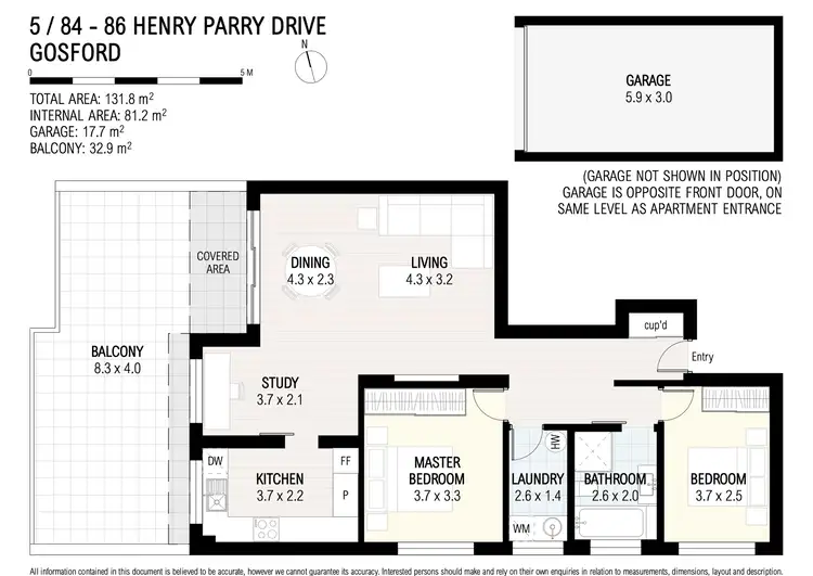 Floorplan of Homely unit listing, UNIT 5/84-86 HENRY PARRY DRIVE, Gosford NSW 2250