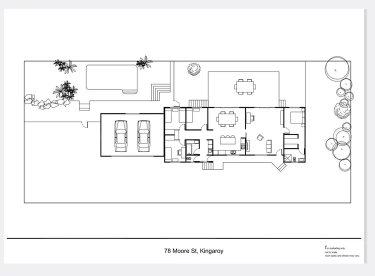 Floorplan of Homely house listing, 78 MOORE STREET, Kingaroy QLD 4610