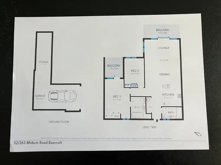 Floorplan of Homely retirement listing, UNIT 52/263-265 MIDSON ROAD, Beecroft NSW 2119