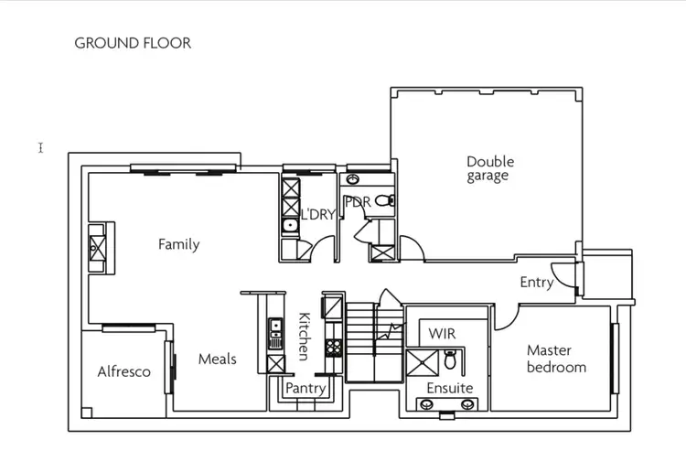 Floorplan of Homely house listing, 8 PASADENA CIRCUIT, Point Cook VIC 3030