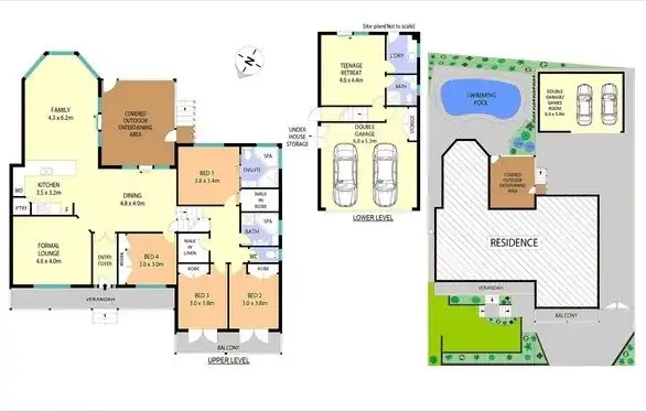 Floorplan of Homely house listing, 48 RICHARD ROAD, Rutherford NSW 2320