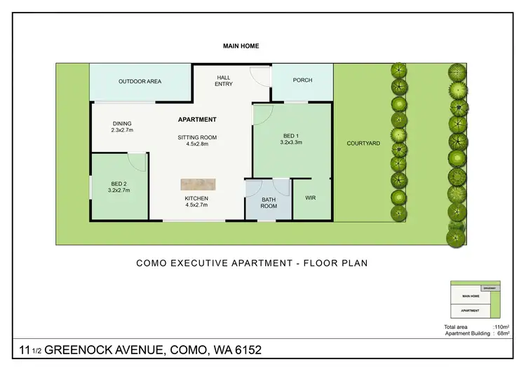 Floorplan of Homely apartment listing, Address available on request