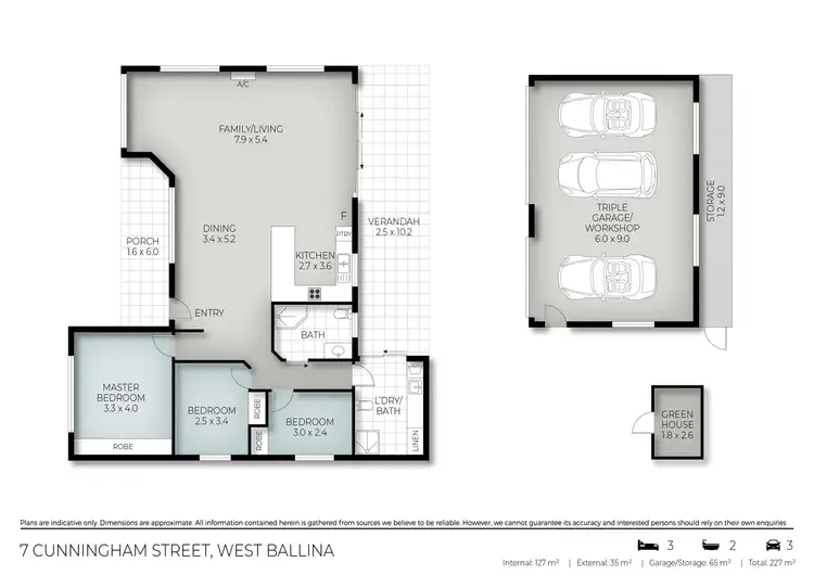 Floorplan of Homely house listing, 7 Cunningham Street, West Ballina NSW 2478