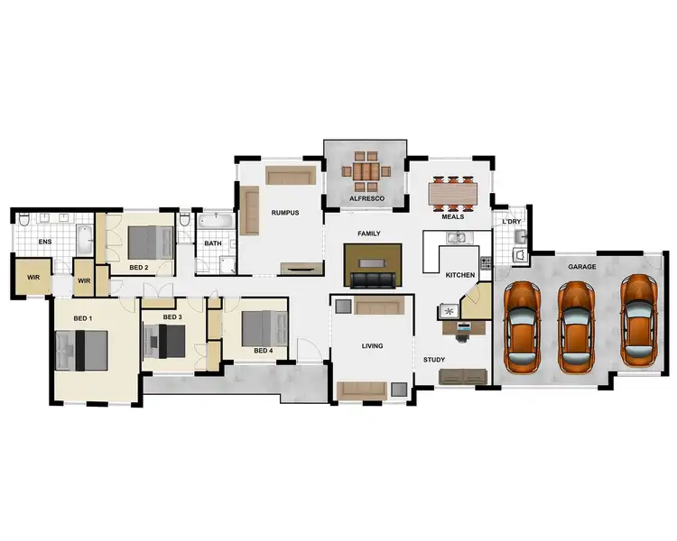 Floorplan of Homely house listing, 17-21 Carver Place, Jimboomba QLD 4280