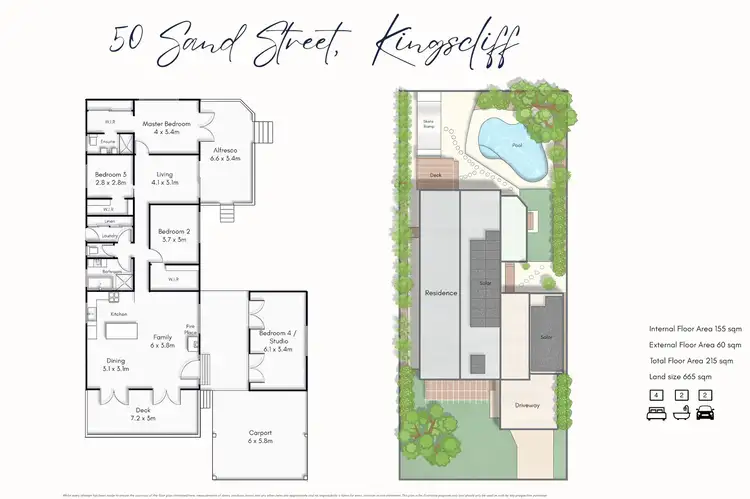 Floorplan of Homely house listing, 50 Sand Street, Kingscliff NSW 2487