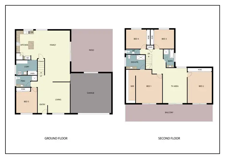 Floorplan of Homely house listing, 12 Denver Grove, Regents Park QLD 4118