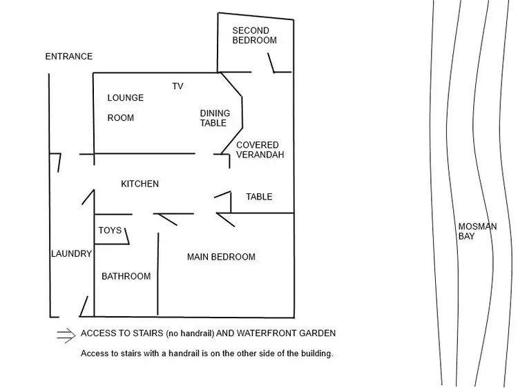Floorplan of Homely apartment listing, 4/4 Musgrave Street, Mosman NSW 2088