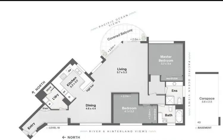 Floorplan of Homely unit listing, Unit 36/4 Thornton Street, Surfers Paradise QLD 4217