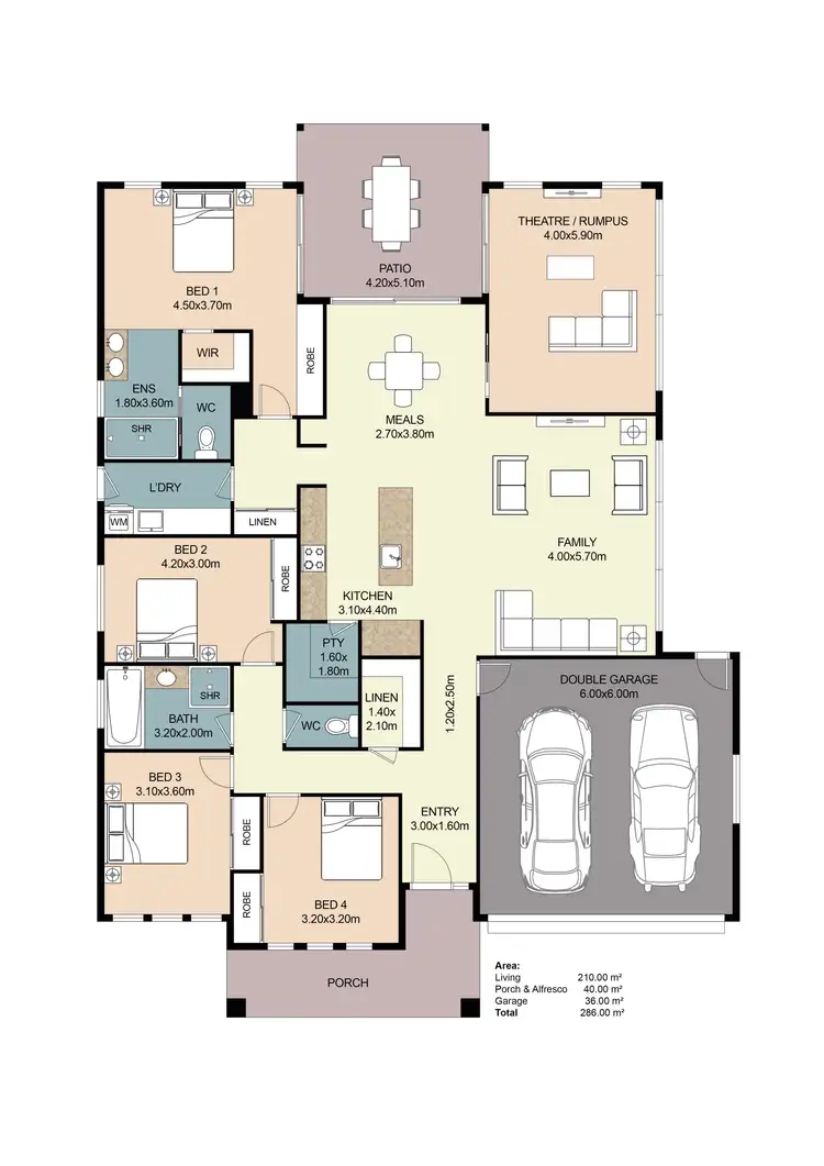 Floorplan of Homely house listing, 90 Strickland Drive, Boorooma NSW 2650