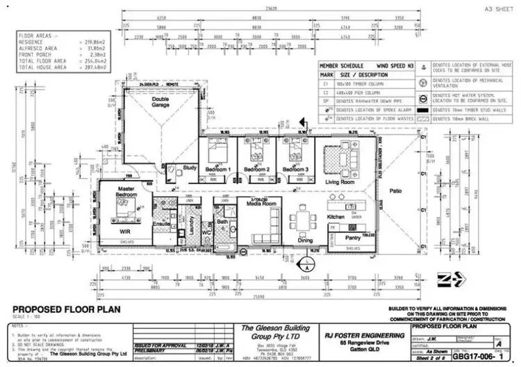 Floorplan of Homely house listing, 65 Rangeview Drive, Gatton QLD 4343