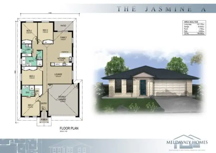 Floorplan of Homely house listing, 8 Mount Macarthur Boulevard, Capella QLD 4723