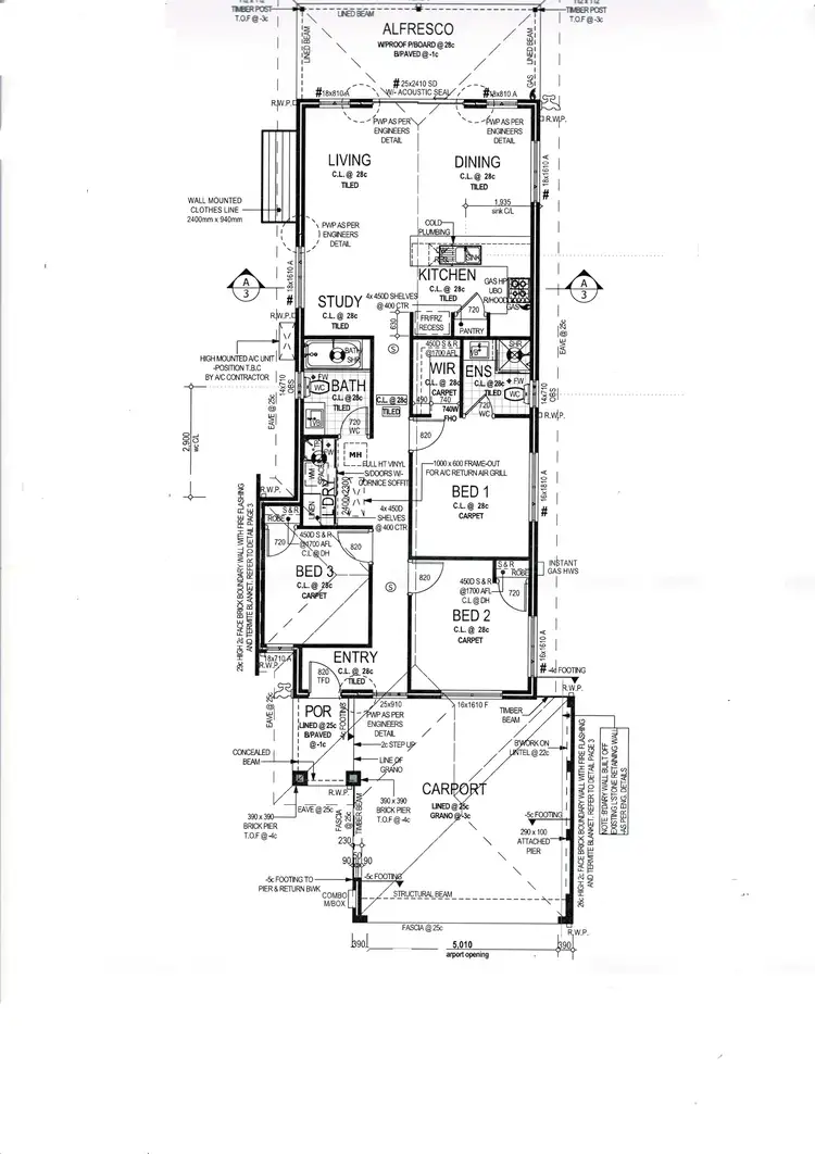Floorplan of Homely house listing, 90 VIGNERONS LOOP, Hocking WA 6065