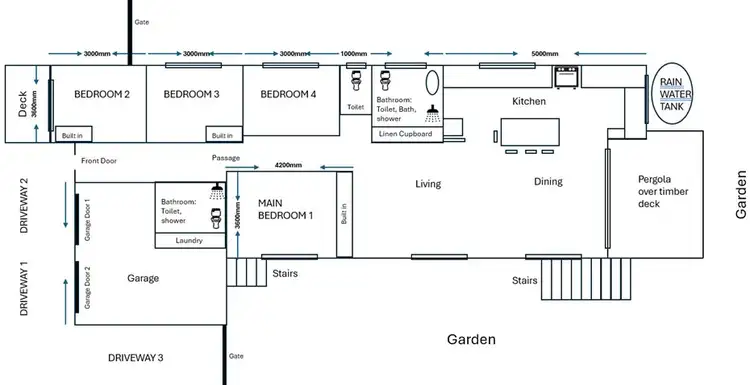 Floorplan of Homely house listing, 67 Alister Street, Shortland NSW 2307