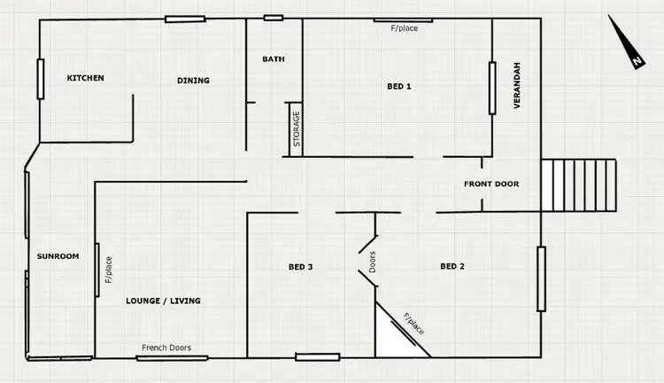 Floorplan of Homely house listing, 28 Dunstaffenage Street, Hurlstone Park NSW 2193