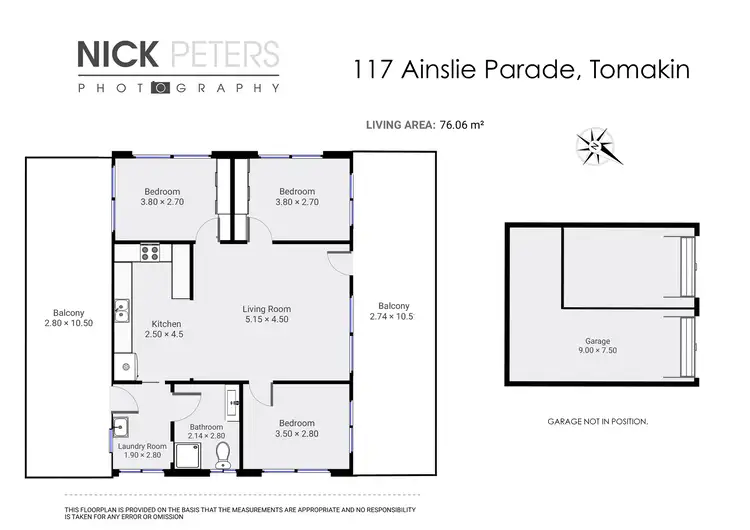 Floorplan of Homely house listing, 117 Ainslie Parade, Tomakin NSW 2537