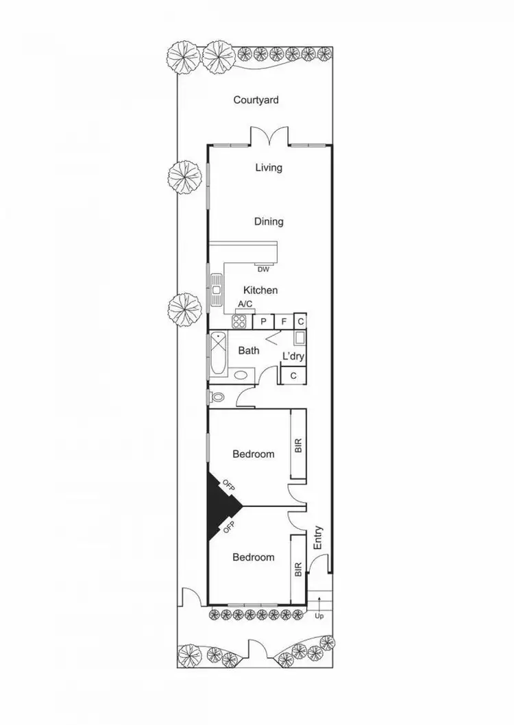 Floorplan of Homely house listing, 68 BAYVIEW STREET, Prahran VIC 3181