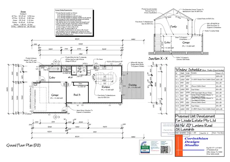 Floorplan of Homely house listing, UNIT 2/47 LEVIENS ROAD, St Leonards VIC 3223