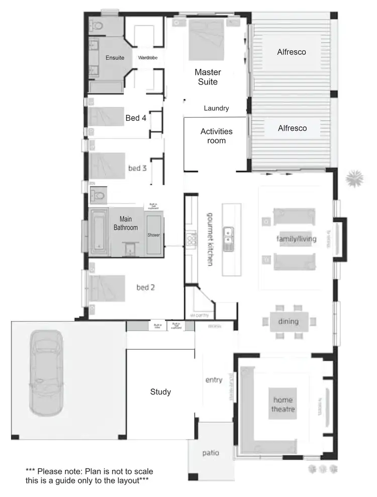 Floorplan of Homely house listing, 1A Flanders Avenue, Muswellbrook NSW 2333