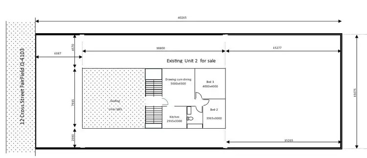 Floorplan of Homely unit listing, Address available on request