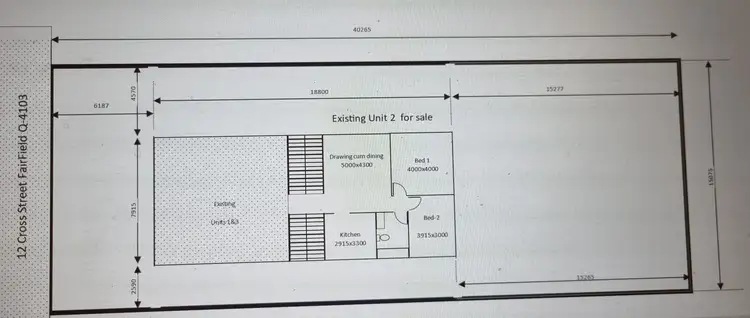 Floorplan of Homely unit listing, Address available on request