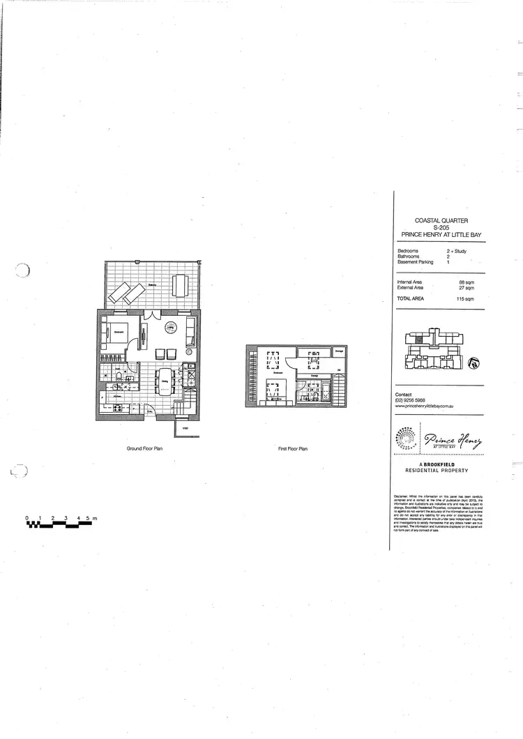 Floorplan of Homely apartment listing, 205/2 Gull Street, Little Bay NSW 2036