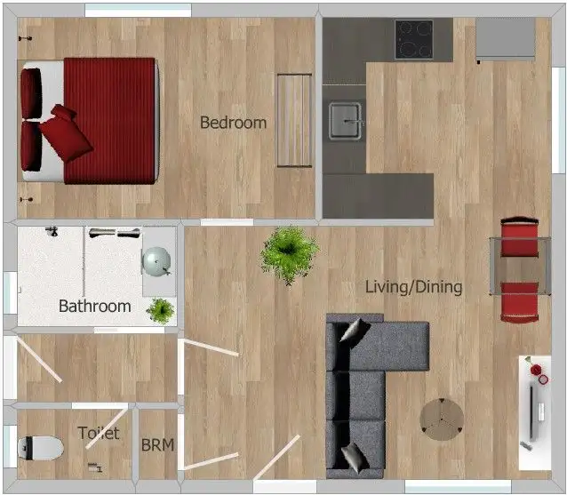 Floorplan of Homely unit listing, 17 BROWN STREET, Trafalgar VIC 3824