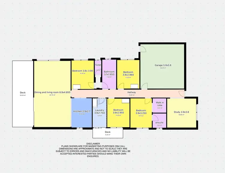Floorplan of Homely house listing, 1 SCOTT STREET, Buninyong VIC 3357