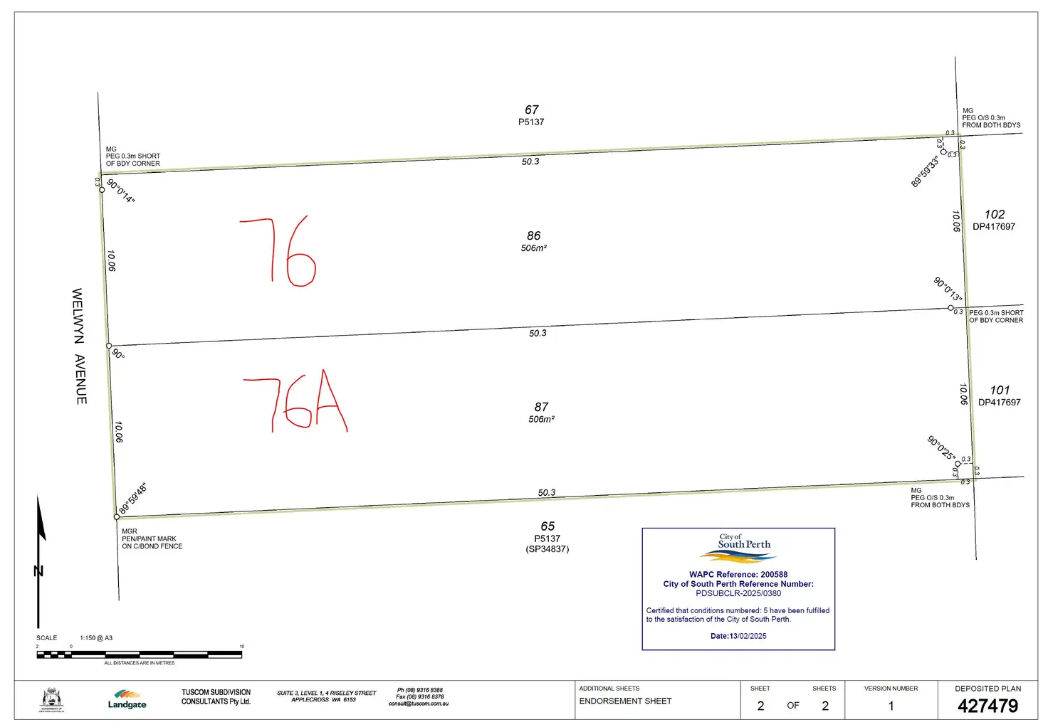 Floorplan of Homely land listing, Address available on request
