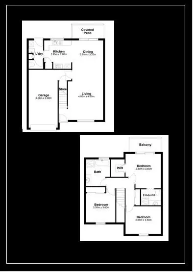Floorplan of Homely townhouse listing, UNIT 59/137 Progress Road, Richlands QLD 4077